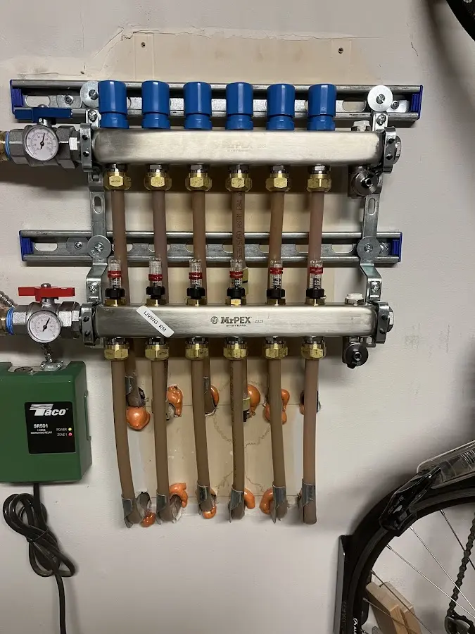 Plumber performing Leak Detection at a residential property in Grant-Valkaria